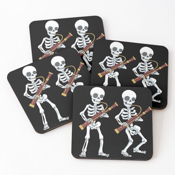Item preview, Skeleton Bassoon Band Player Bassoonist Reeds designed and sold by DSWShirts.