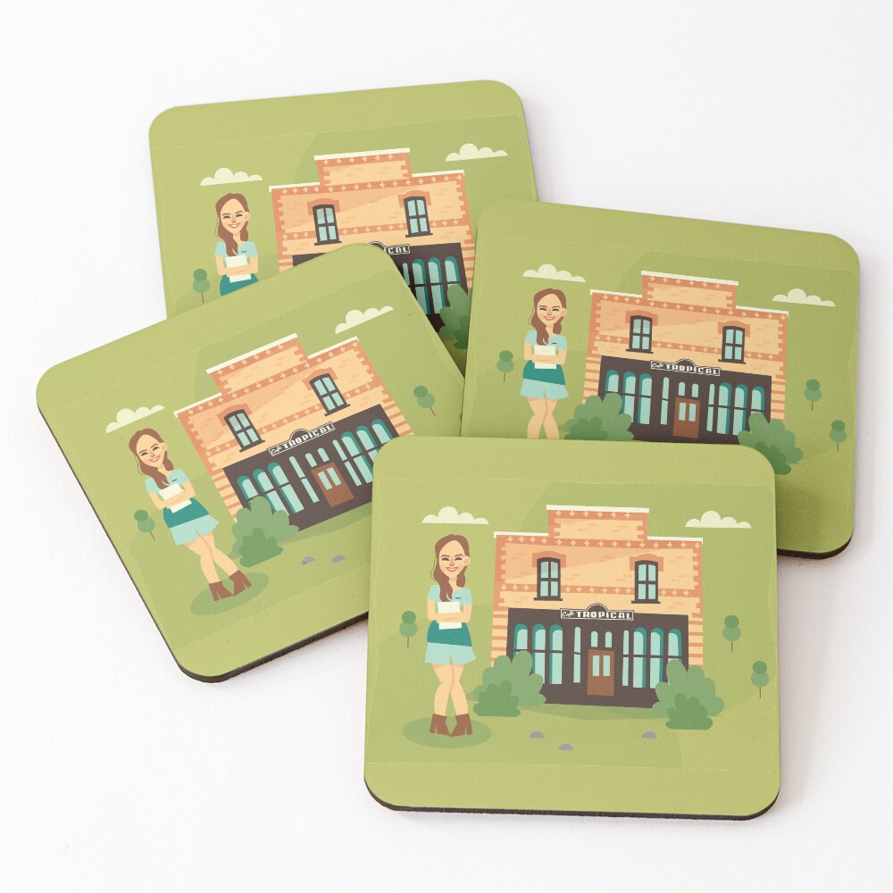 Item preview, Coasters (Set of 4) designed and sold by risarodil.