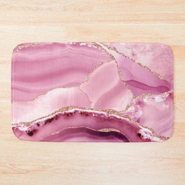 Item preview, Pink And Gold Faux Marble Landscapes  designed and sold by MysticMarble.
