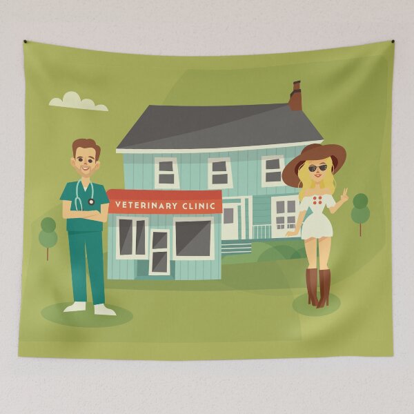 Item preview, Vet Clinic designed and sold by Risa Rodil.