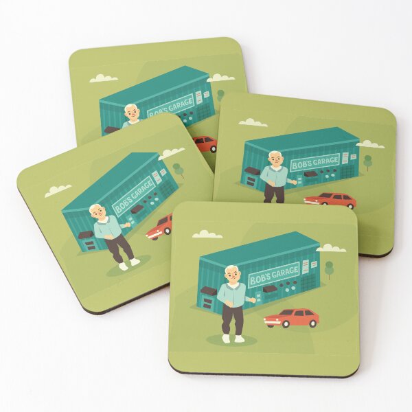 Garage Coasters (Set of 4)