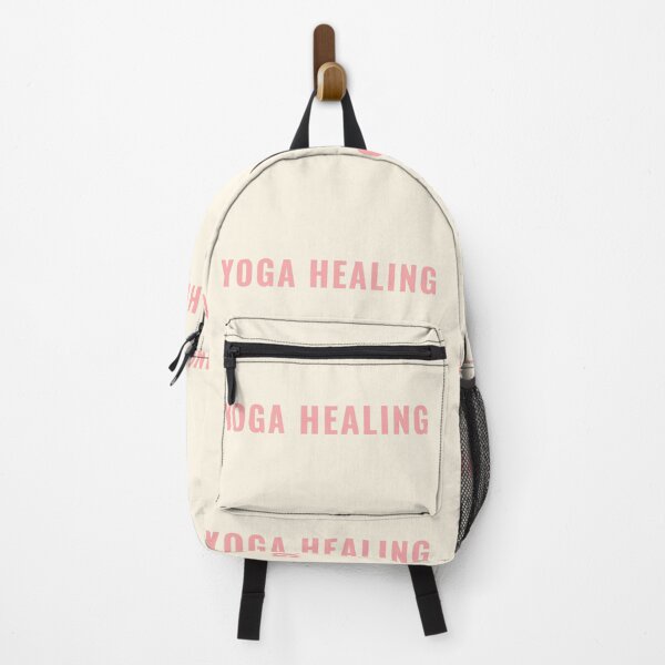 Yoga Healing is good for relieving stress & anxiety Backpack