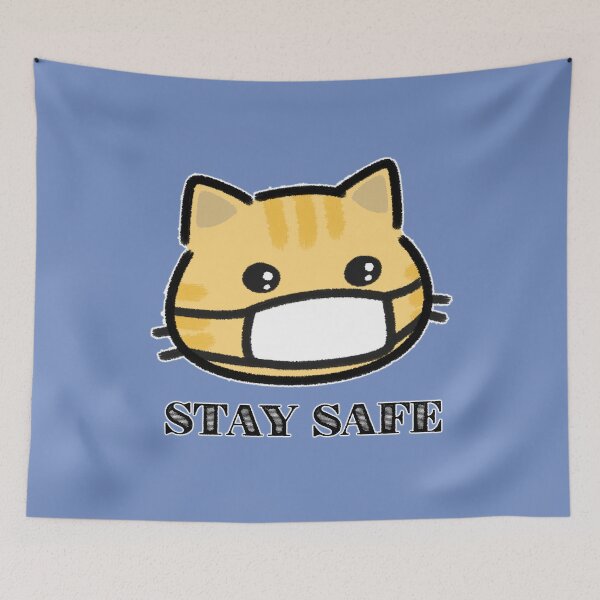 Item preview, Stay Safe Cat - Mask designed and sold by LilFurKids.