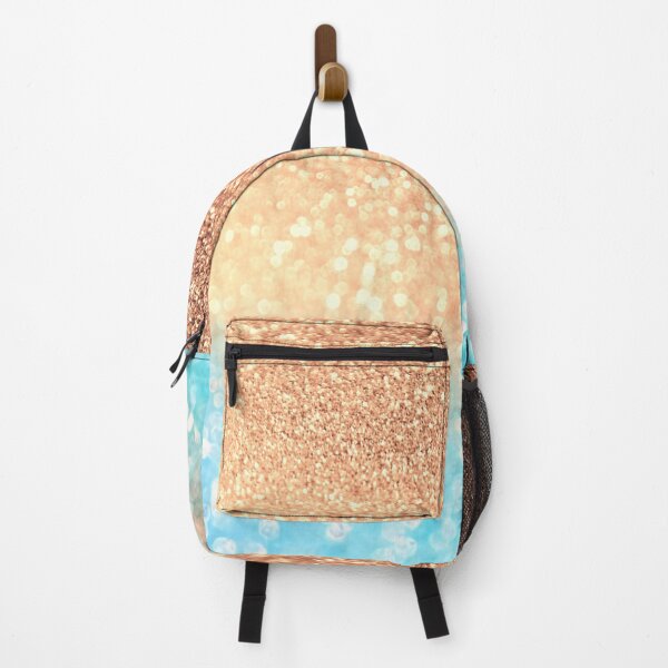 Item preview, Salmon and Ocean Blue Blush Faux Glitter designed and sold by MysticMarble.
