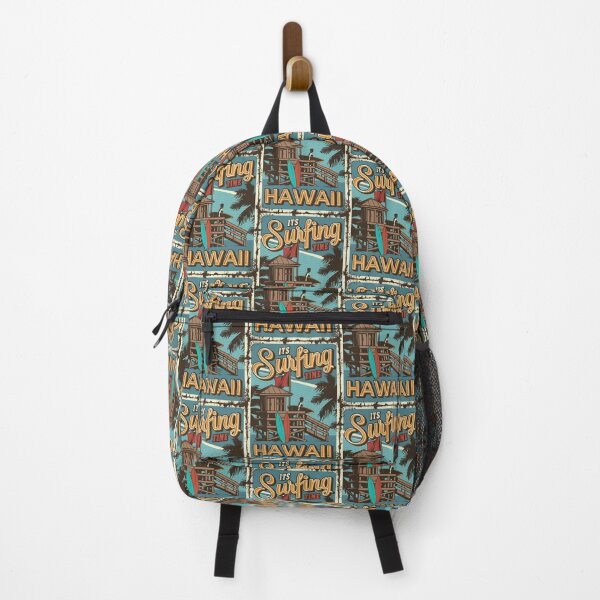 Item preview, It's Surfing Time Hawaii Vintage designed and sold by Vector Scout Lab.