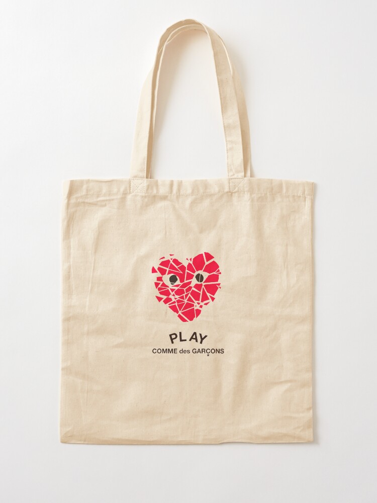 comme des garcons canvas tote