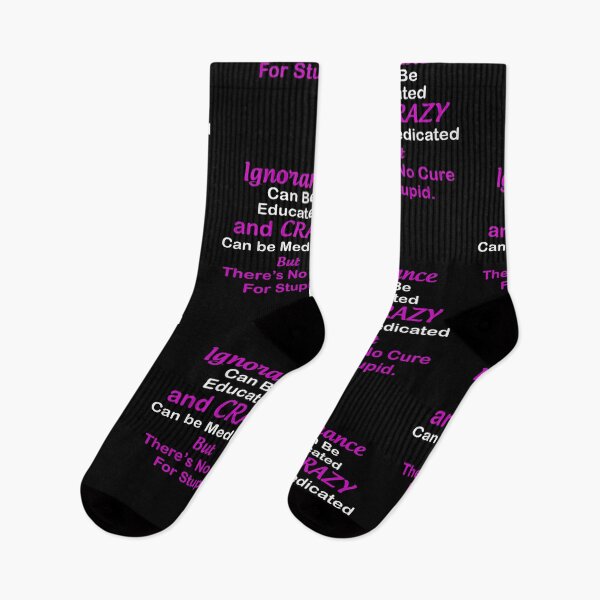 Item preview, Ignorance Can Be Educated and Crazy designed and sold by davidcocatch.
