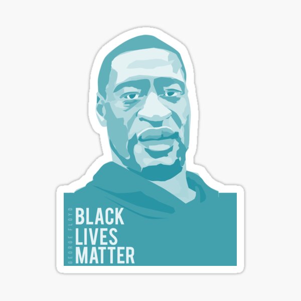 Item preview, george floyd (black lives matter) designed and sold by mayerarts.