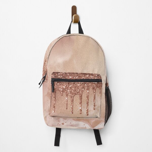 Item preview, Faux Copper Bronze Glitter Rain on Shiny Marble designed and sold by MysticMarble.