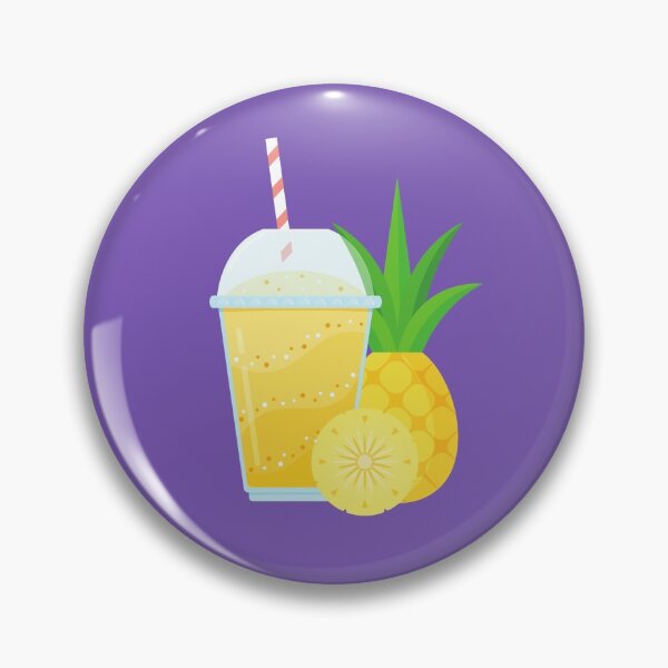 Item preview, Pineapple drink with pineapple in backround designed and sold by Delicarte.