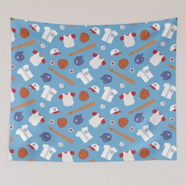 Item preview, Baseball Sports Pattern designed and sold by rustydoodle.