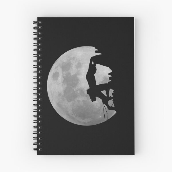 Item preview, Climbing Full Moon Mountaineering Abseiling Gift designed and sold by Kuma518.
