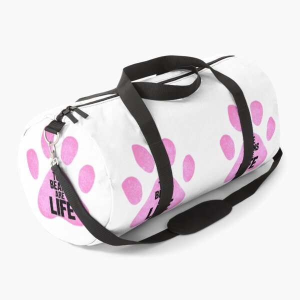 Item preview, Toe Beans Are Life Pink Paw Print designed and sold by Lydia-Artwork.