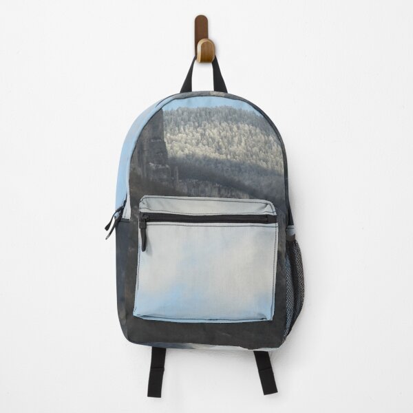 Item preview, Sunny day on the cliffs mountains designed and sold by EstelleRossetti.