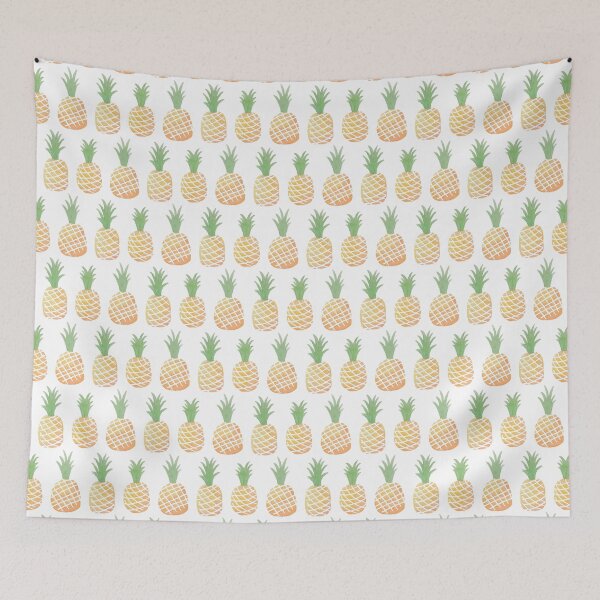 Item preview, Watercolor Pineapple, Tropical Vibes designed and sold by rustydoodle.