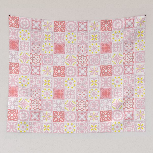 Item preview, Pink Portuguese Tile designed and sold by mattpanta.