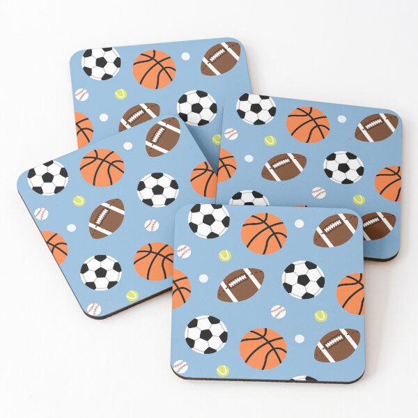 Item preview, Sport Balls Pattern designed and sold by rustydoodle.