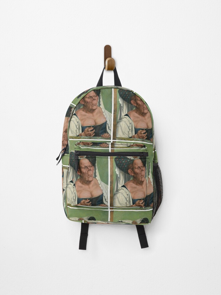 An Old woman The ugly dutchess painting Backpack