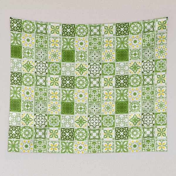 Item preview, Green Portuguese Tile designed and sold by mattpanta.