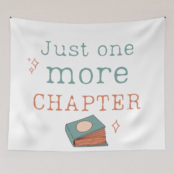 Item preview, Just one more chapter designed and sold by Wildflowerinc.