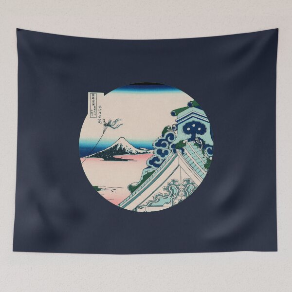 Item preview, Japanese Woodblock Print Ukiyo-e Art [Kite Flying] designed and sold by picto.