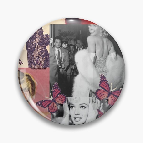Artikelvorschau,  Retro Collage von rosa Farben entworfen und verkauft von JINNAEM.