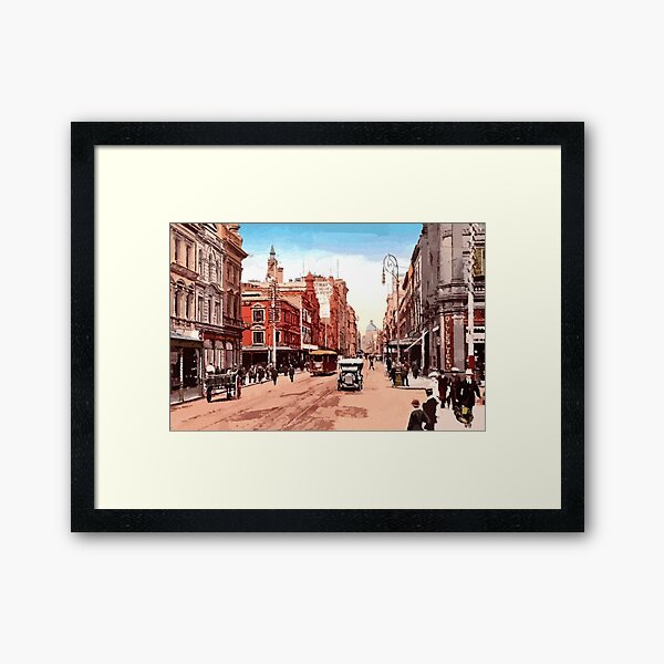 Aperçu de l'œuvre Sydney history, George Street around 1900 créée et vendue par aapshop.
