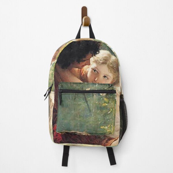 Springtime by Pierre Auguste Cot, Springtime, Pierre, Auguste, Cot, springtime, pierre, auguste, cot Backpack
