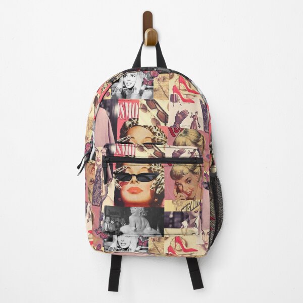 Item preview, Retro collage of pink colors designed and sold by JINNAEM.