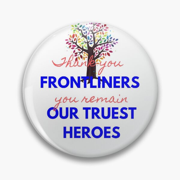 Item preview, Thank you frontliners designed and sold by Stingchic.