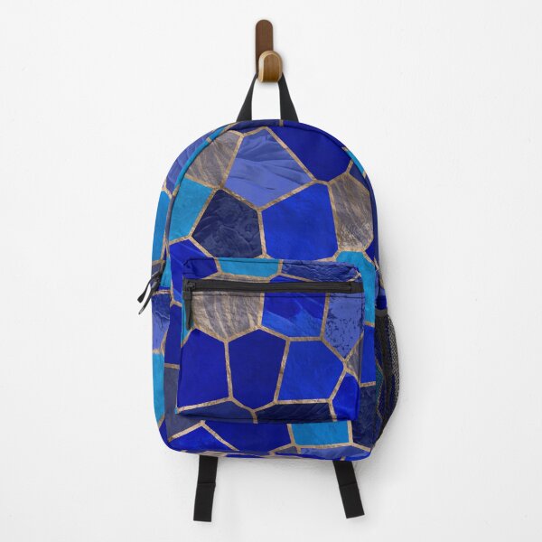Item preview, Mosaic Pattern - Golden Blues designed and sold by Nartissima.