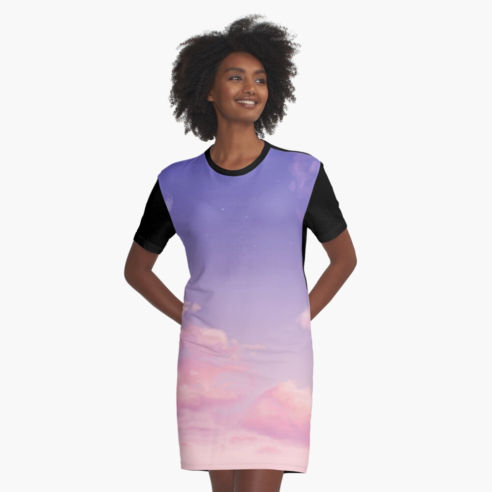 Item preview, Graphic T-Shirt Dress designed and sold by trajeado14.