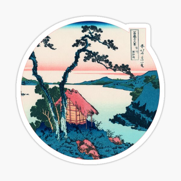 Item preview, Japanese Woodblock Print Ukiyo-e Art [Fishing Hut] designed and sold by picto.