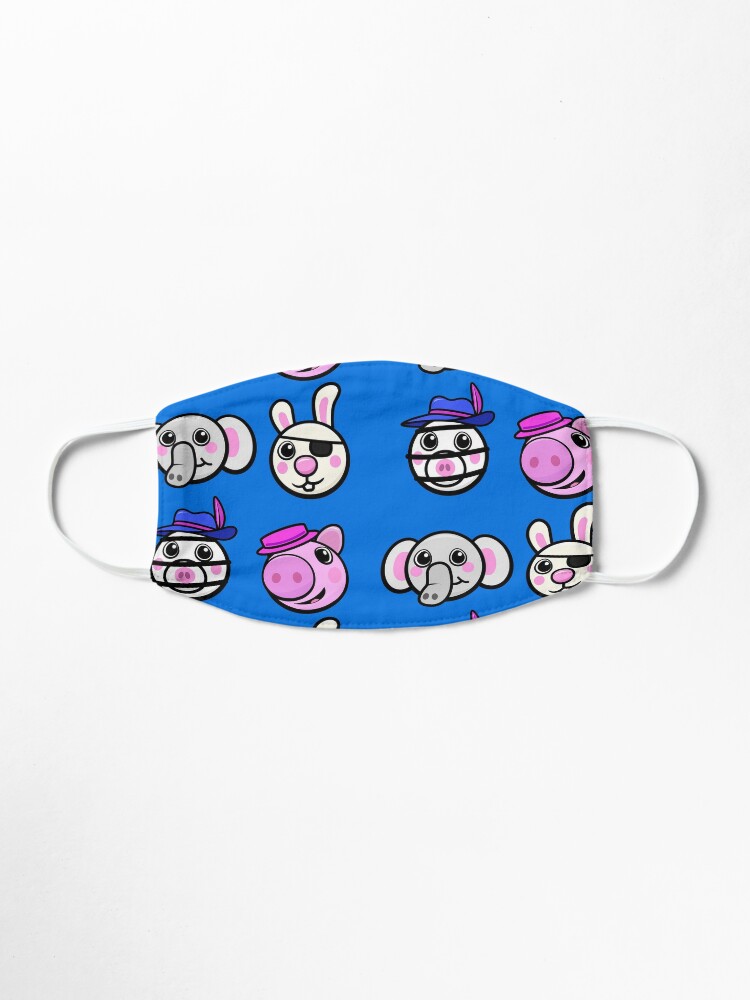 Piggy Friends Cute Character Skins Mask By Theresthisthing Redbubble - piggy roblox zizzy skin