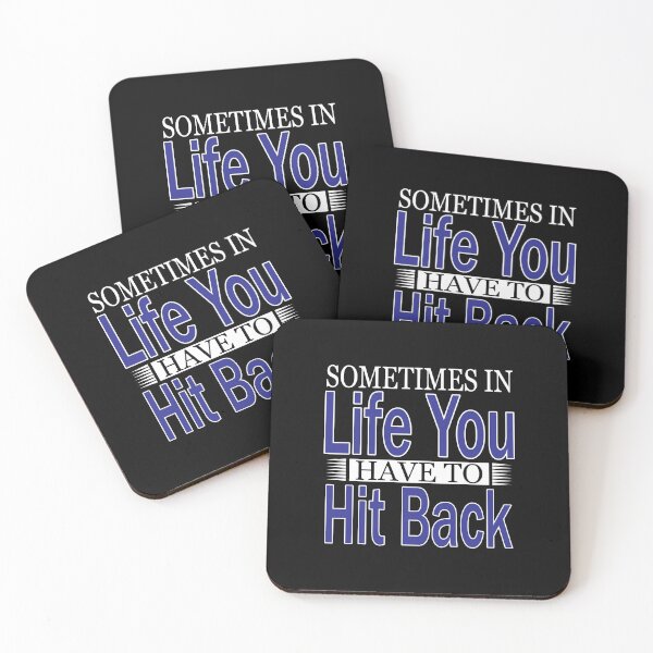 Item preview, Hit Back at Life designed and sold by GravitiTees.
