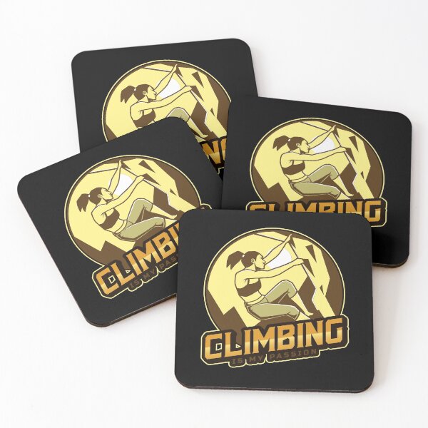 Item preview, Climbing Girl- Climbing Is My Passion  designed and sold by joabaj.
