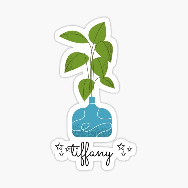 Tiffany the plant Sticker