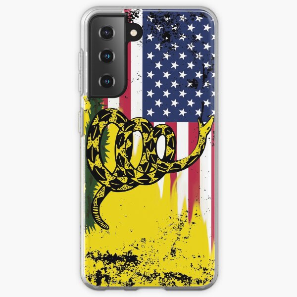 American Gadsden Flag Worn Samsung Galaxy Soft Case