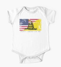 American Gadsden Flag Worn One Piece - Short Sleeve