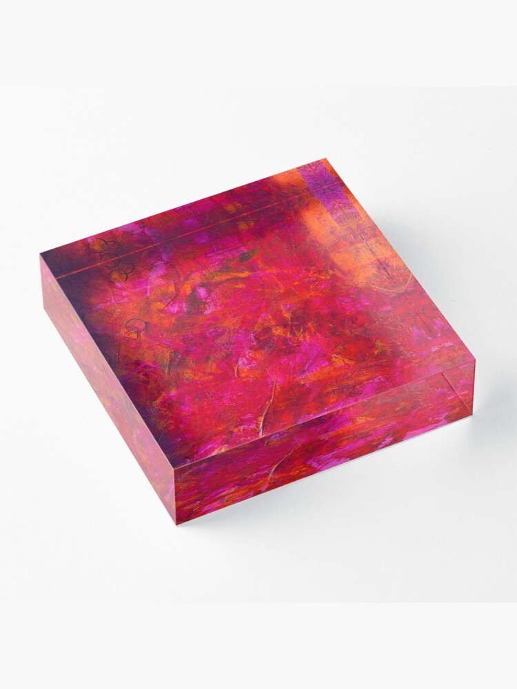 Alternate view of Scars #2 Acrylic Block