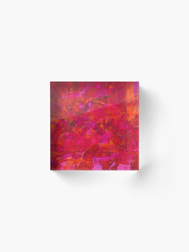 Alternate view of Scars #2 Acrylic Block