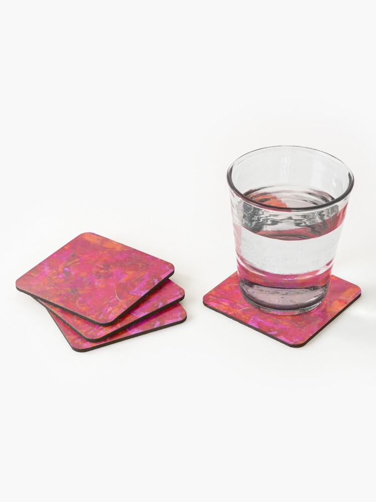 Alternate view of Scars #2 Coasters (Set of 4)