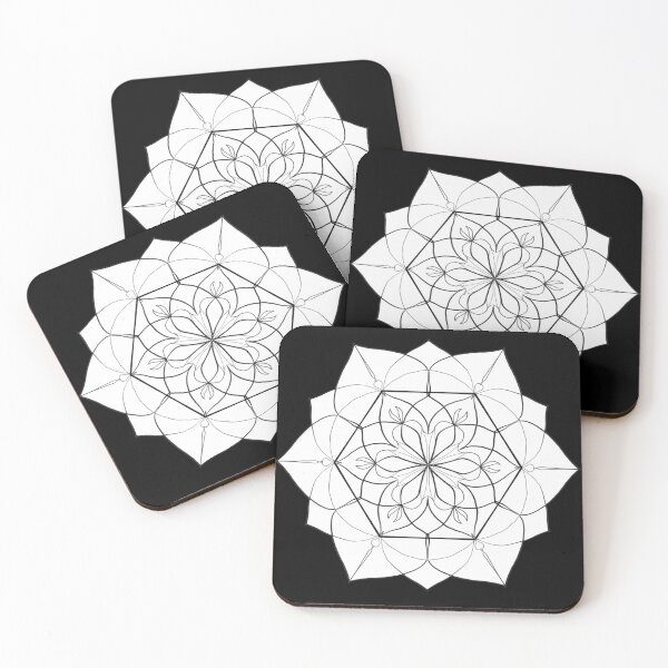 Item preview, Black&white mandala designed and sold by Chino20.