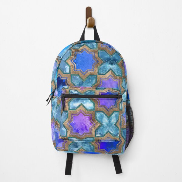 Item preview, Oriental Tile pattern - Watercolor and gold designed and sold by Nartissima.