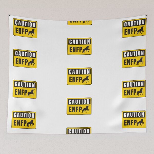 Item preview, Caution ENFP unicorn designed and sold by darcy boutique.