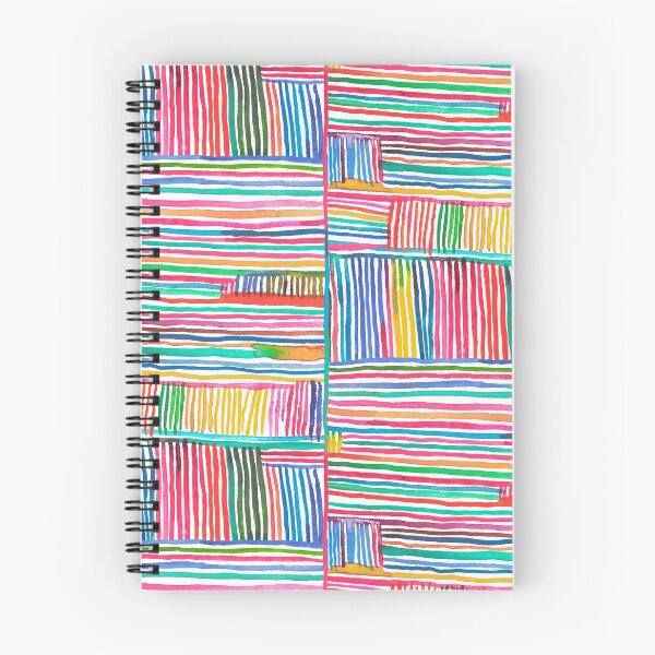 Item preview, Watercolor Linear Meditation - Red Blue designed and sold by ninoladesign.