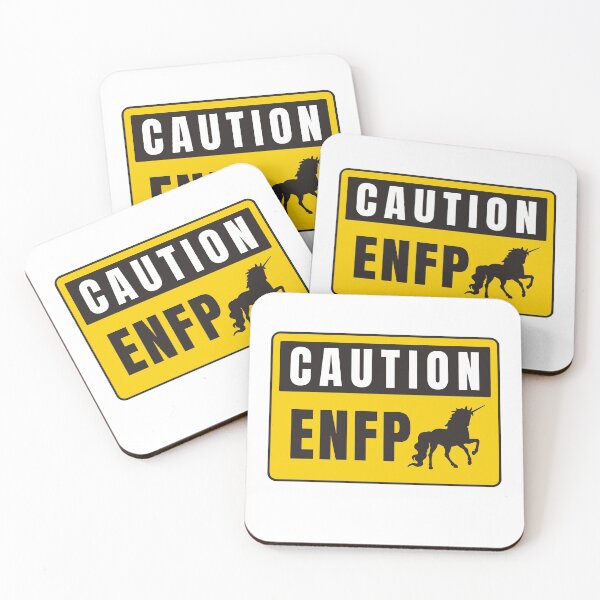 Item preview, Caution ENFP unicorn designed and sold by darcy boutique.