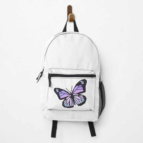 Item preview, Purple butterfly with white background designed and sold by Amy Shimizu.