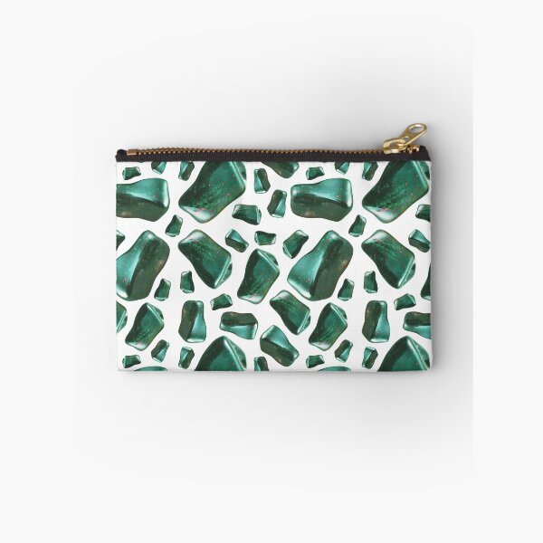 Item preview, Bloodstone Crystal Gemstone Green Pattern designed and sold by EnchantedInn.