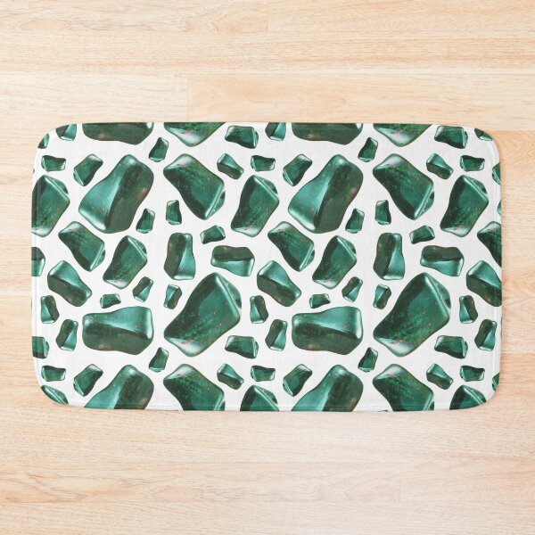 Item preview, Bloodstone Crystal Gemstone Green Pattern designed and sold by EnchantedInn.